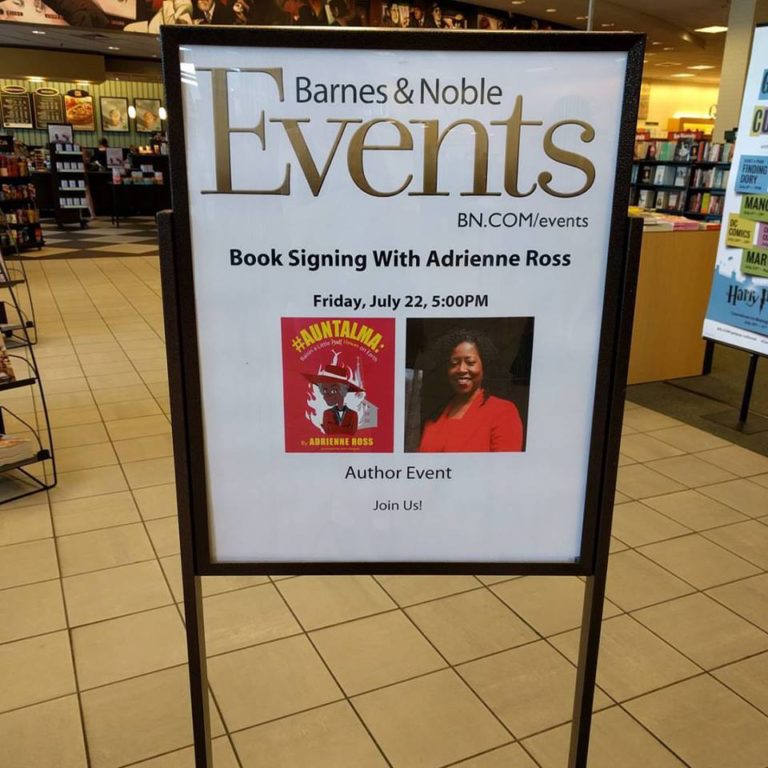 Barnes & Noble Book Signing AuntAlma